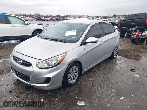 2017 Hyundai Accent SE with VIN KMHCT4AE3HU310052, listed as a IAAI auction lot 41546087 with 129,732 mi miles. Bid and sale history available at carsss.com. Image 18.