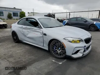 2020 BMW M2 Competition z VIN WBS2U7C01L7E17149, wystawiony jako Copart lot #55463355 z przebiegiem 78 858 mil mil oraz Szkoda całkowita • Salvage title. Historia ofert i sprzedaży dostępna na DreamBid. Obrazek 4.