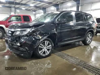 2016 Honda Pilot EX-L with VIN 5FNYF6H54GB056149, listed as a Copart auction lot 52232145 with 168,925 mi miles and Salvage Title. Bid and sale history available at carsss.com. Image 1.