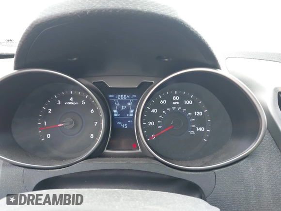 2013 Hyundai Veloster w/Gray Int with VIN KMHTC6AD0DU145090, listed as a IAAI auction lot 42618390 with 126,641 mi miles and . Bid and sale history available at DreamBid. Image 7.
