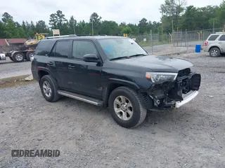 2023 Toyota 4Runner SR5 with VIN JTEEU5JR9P5288145, listed as a IAAI auction lot 42420300 with 24,087 mi miles and . Bid and sale history available at DreamBid. Image 1.