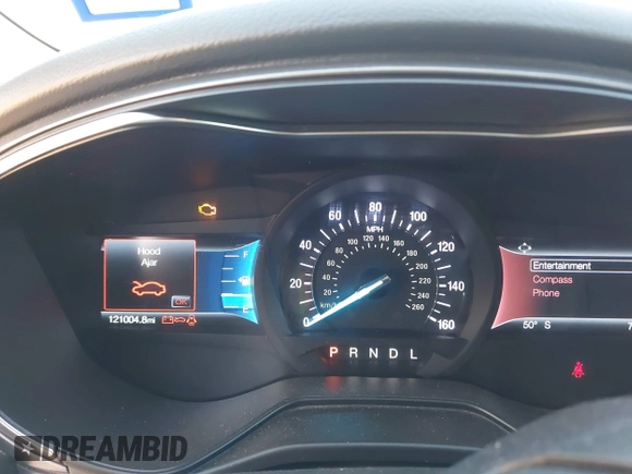2020 Ford Fusion SE with VIN 3FA6P0HD7LR168404, listed as a IAAI auction lot 41763314 with 121,004 mi miles and . Bid and sale history available at DreamBid. Image 7.