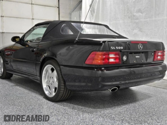 2002 Mercedes-Benz SL-Class with VIN WDBFA68FX2F204564, listed as a Copart auction lot 75193184 with 12,730 mi miles and Clean Title. Bid and sale history available at carsss.com. Image 3.