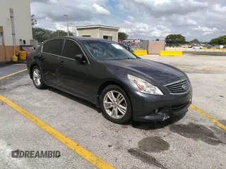 2012 Infiniti G37 Sedan Journey with VIN JN1CV6AP5CM629296, listed as a IAAI auction lot 41806974 with 150,621 mi miles. Bid and sale history available at carsss.com. Image 1.