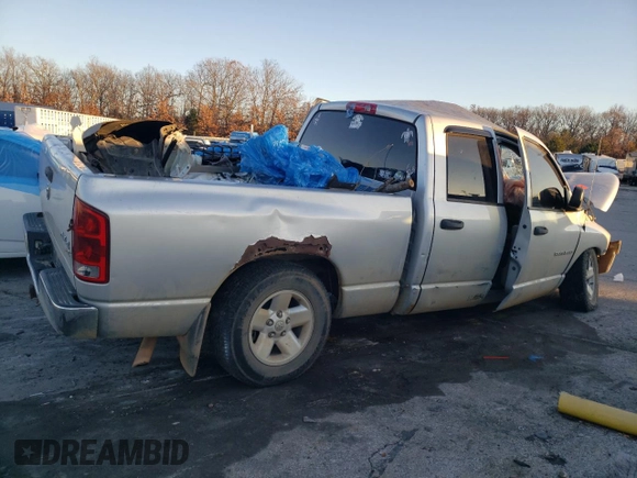 2005 Dodge 1500 SLT with VIN 1D7HU18D75S286368, listed as a Copart auction lot 76957933 with Not Provided miles and Non Repairable. Bid and sale history available at carsss.com. Image 3.