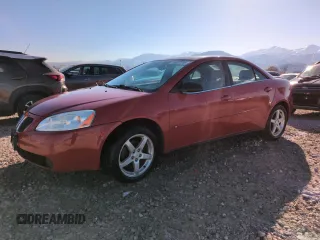 2006 Pontiac G6 6-Cyl with VIN 1G2ZG558964282773, listed as a Copart auction lot 46537285 with 190,787 mi miles and Salvage Title. Bid and sale history available at carsss.com. Image 1.
