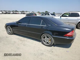 2006 Mercedes-Benz S with VIN WDBNG76J26A466072, listed as a Copart auction lot 64801735 with 83,943 mi miles and Clean title. Bid and sale history available at DreamBid. Image 2.