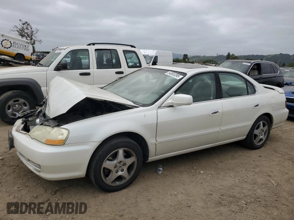 2003 Acura TL w/Navigation System with VIN 19UUA56713A013713, listed as a Copart auction lot 54065395 with 85,211 mi miles and Salvage Title. Bid and sale history available at carsss.com. Image 1.