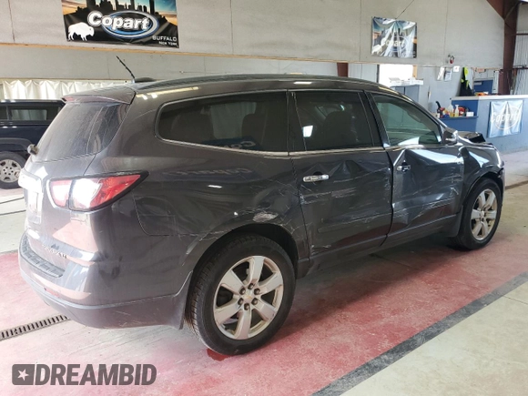 2016 Chevrolet Traverse LT z VIN 1GNKVGKD2GJ282463, wystawiony jako Copart lot #56214575 z przebiegiem 96 696 mil mil oraz Szkoda całkowita • Salvage title. Historia ofert i sprzedaży dostępna na DreamBid. Obrazek 3.