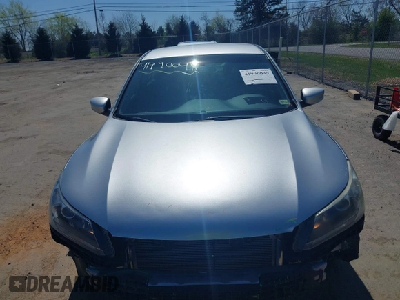2014 Honda Accord Sport with VIN 1HGCR2F57EA186141, listed as a IAAI auction lot 41990049 with 95,805 mi miles and . Bid and sale history available at carsss.com. Image 12.