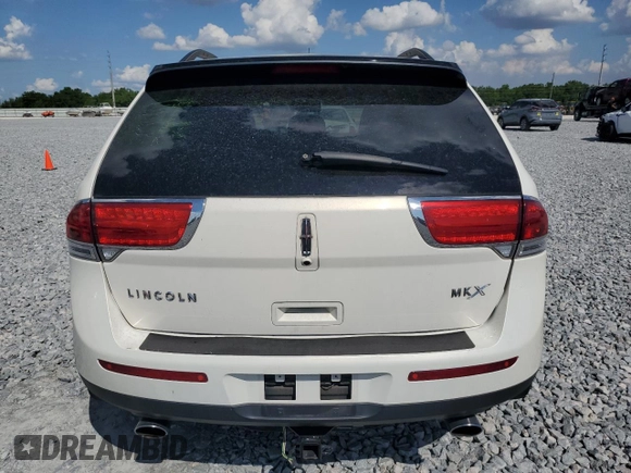 2012 Lincoln MKX with VIN 2LMDJ6JK9CBL11706, listed as a Copart auction lot 51258395 with 101,029 mi miles and Salvage Title. Bid and sale history available at carsss.com. Image 6.