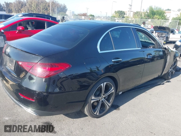 2022 Mercedes-Benz C 300 with VIN W1KAF4GB1NR055504, listed as a IAAI auction lot 42035044 with 26,585 mi miles and . Bid and sale history available at DreamBid. Image 4.
