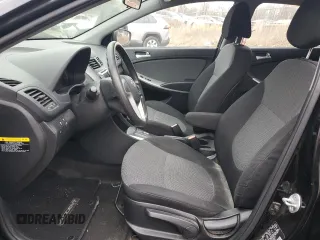 2014 Hyundai Accent GS with VIN KMHCT5AE7EU164871, listed as a Copart auction lot 51060725 with Not Provided miles and Salvage Title. Bid and sale history available at carsss.com. Image 7.