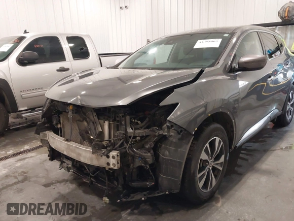 2020 Nissan Murano S with VIN 5N1AZ2AS5LN142210, listed as a IAAI auction lot 41398065 with 62,429 mi miles and . Bid and sale history available at DreamBid. Image 6.