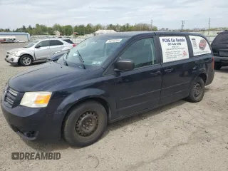 2010 Dodge Grand Caravan SE with VIN 2D4RN4DE5AR174601, listed as a Copart auction lot 54815255 with 224,971 mi miles and Salvage Title. Bid and sale history available at DreamBid. Image 1.