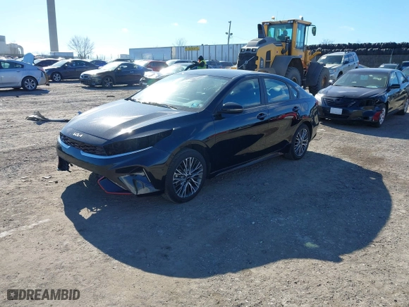 2023 Kia Forte GT-Line with VIN 3KPF54AD2PE533568, listed as a IAAI auction lot 41617139 with 61,368 mi miles. Bid and sale history available at carsss.com. Image 18.