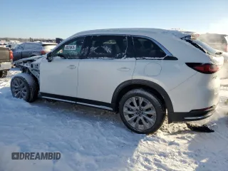 2024 Mazda CX-90 Premium z VIN JM3KKDHD5R1176008, wystawiony jako Copart lot #45576975 z przebiegiem 6 211 mil mil oraz Szkoda całkowita • Salvage title. Historia ofert i sprzedaży dostępna na DreamBid. Obrazek 2.