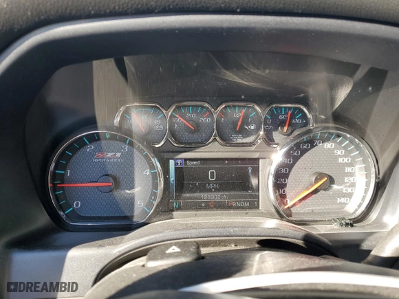 2015 Chevrolet Silverado 2500HD LTZ with VIN 1GC1KWE82FF644945, listed as a Copart auction lot 46956905 with 126,902 mi miles and Salvage Title. Bid and sale history available at carsss.com. Image 9.