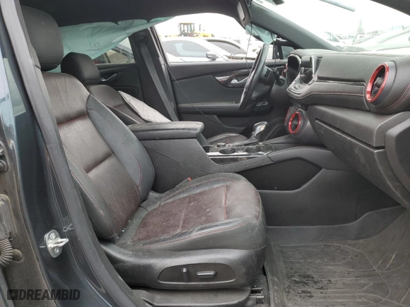 2019 Chevrolet Blazer RS with VIN 3GNKBJRS2KS697879, listed as a Copart auction lot 45407945 with 0 mi miles and Salvage Title. Bid and sale history available at carsss.com. Image 7.