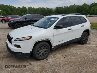 2016 Jeep Cherokee Altitude with VIN 1C4PJLAB7GW171896, listed as a Copart auction lot 55929165 with 154,784 mi miles and Clean title. Bid and sale history available at DreamBid. Image 1.