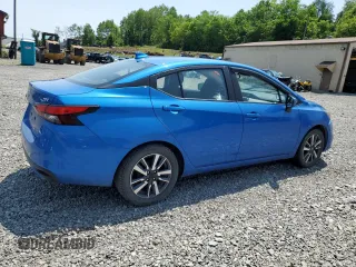 2021 Nissan Versa SV with VIN 3N1CN8EV5ML817624, listed as a Copart auction lot 58752455 with 94,240 mi miles and Salvage title. Bid and sale history available at DreamBid. Image 3.