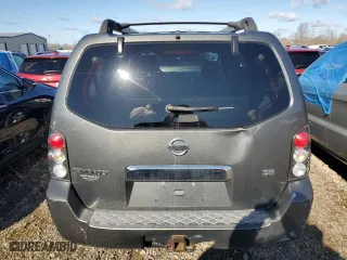 2006 Nissan Pathfinder SE with VIN 5N1AR18W06C649888, listed as a Copart auction lot 53182955 with 163,524 mi miles and Clean Title. Bid and sale history available at carsss.com. Image 6.