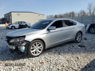 2015 Chevrolet Impala LT with VIN 2G1125S36F9276354, listed as a Copart auction lot 48465745 with 124,674 mi miles and Clean Title. Bid and sale history available at carsss.com. Image 1.