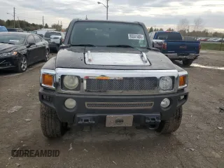 2007 Hummer H3 SUV with VIN 5GTDN13E178229260, listed as a Copart auction lot 80541484 with 156,491 mi miles and Clean Title. Bid and sale history available at carsss.com. Image 5.