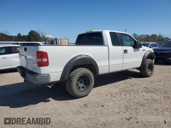 2005 Ford F-150 STX with VIN 1FTRX14W95NB30876, listed as a Copart auction lot 49409375 with 217,284 mi miles and Clean Title. Bid and sale history available at carsss.com. Image 3.