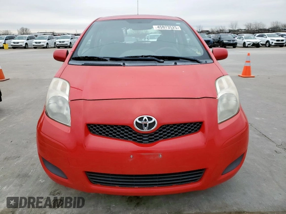 2011 Toyota Yaris with VIN JTDJT4K34B5326058, listed as a Copart auction lot 45973525 with 141,310 mi miles and Clean Title. Bid and sale history available at carsss.com. Image 5.