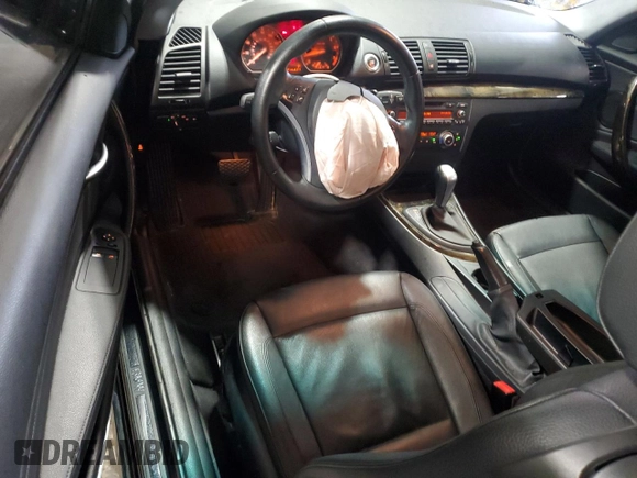 2011 BMW 1 Series 128i with VIN WBAUP9C58BVL90406, listed as a Copart auction lot 88237875 with 102,661 mi miles and Salvage title. Bid and sale history available at DreamBid. Image 8.