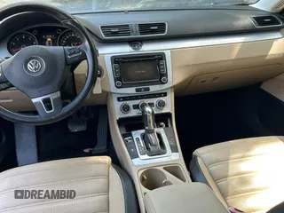 2013 Volkswagen CC Sport with VIN WVWBP7AN3DE504851, listed as a Copart auction lot 54958815 with 104,533 mi miles and Salvage Title. Bid and sale history available at carsss.com. Image 9.