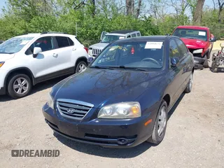 2005 Hyundai Elantra GLS with VIN KMHDN46D35U134775, listed as a IAAI auction lot 42094672 with 161,177 mi miles and . Bid and sale history available at DreamBid. Image 2.