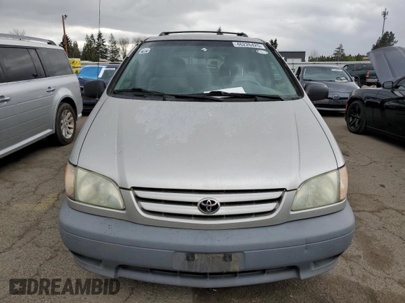 2003 Toyota Sienna CE with VIN 4T3ZF19C83U544089, listed as a Copart auction lot 46226425 with 201,580 mi miles and Salvage Title. Bid and sale history available at carsss.com. Image 5.