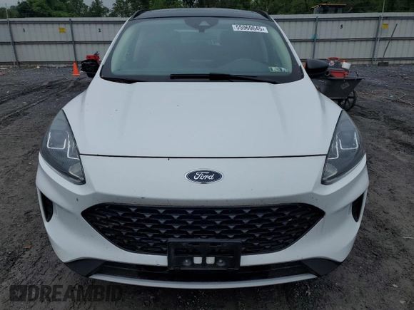2020 Ford Escape SE Sport Hybrid with VIN 1FMCU9BZ5LUB13470, listed as a Copart auction lot 55960645 with 106,798 mi miles and Salvage title. Bid and sale history available at DreamBid. Image 5.