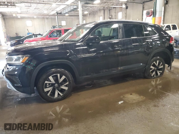 2023 Volkswagen Atlas SE z VIN 1V2LC2CA3PC219255, wystawiony jako Copart lot #59729025 z przebiegiem 23 902 mil mil oraz Szkoda całkowita • Salvage title. Historia ofert i sprzedaży dostępna na DreamBid. Obrazek 1.
