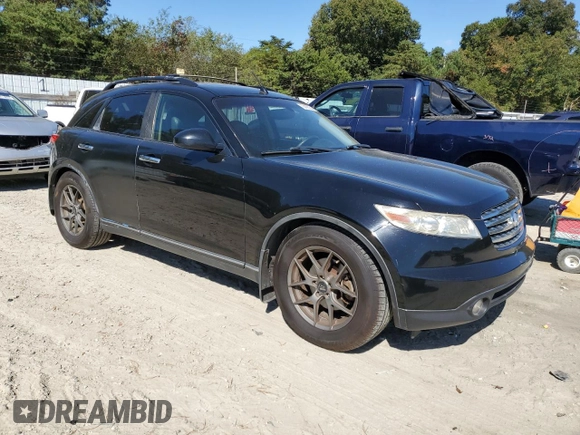 2003 Infiniti FX35 w/Options with VIN JNRAS08W03X207555, listed as a Copart auction lot 73436754 with 240,954 mi miles and Clean Title. Bid and sale history available at carsss.com. Image 4.