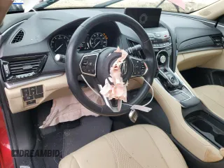 2020 Acura RDX Technology with VIN 5J8TC1H52LL020748, listed as a Copart auction lot 44591955 with 31,471 mi miles and Salvage title. Bid and sale history available at DreamBid. Image 8.