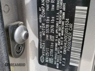 2012 Hyundai Equus Signature с VIN KMHGH4JH3CU051634, выставлен на аукционе Copart как лот 64385195 с пробегом 133 692 миль миль и Чистый • Clean title. История ставок и продаж доступна на DreamBid. Изображение 12.