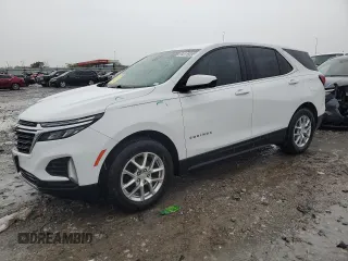 2022 Chevrolet Equinox LT z VIN 3GNAXKEV9NL179205, wystawiony jako Copart lot #54115635 z przebiegiem 47 618 mil mil oraz Szkoda całkowita • Salvage title. Historia ofert i sprzedaży dostępna na DreamBid. Obrazek 1.