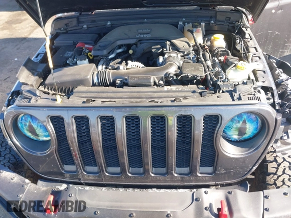 2020 Jeep Wrangler Unlimited Rubicon with VIN 1C4HJXFG3LW291155, listed as a IAAI auction lot 41348485 with 72,481 mi miles and . Bid and sale history available at DreamBid. Image 10.