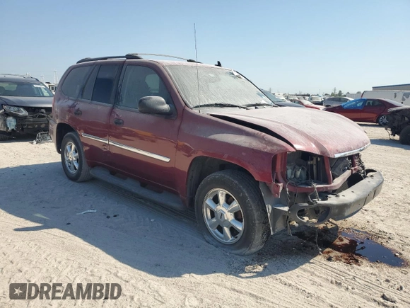 2007 GMC Envoy SLT with VIN 1GKDS13S972171766, listed as a Copart auction lot 76034004 with 182,358 mi miles and Salvage Title. Bid and sale history available at carsss.com. Image 4.