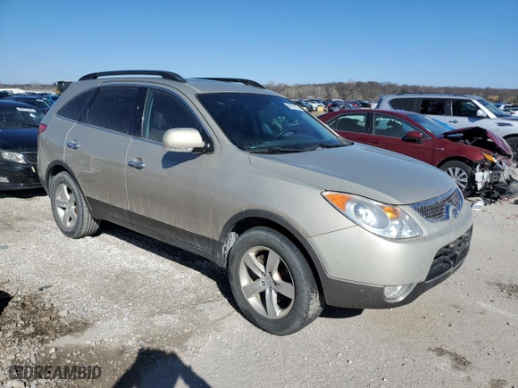 2008 Hyundai Veracruz GLS with VIN KM8NU13C28U069035, listed as a Copart auction lot 49955125 with 224,834 mi miles and Clean Title. Bid and sale history available at carsss.com. Image 4.