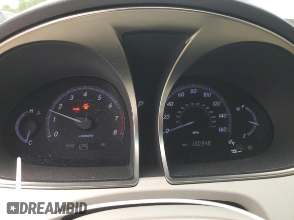 2011 Toyota Avalon with VIN 4T1BK3DBXBU413941, listed as a Copart auction lot 57725185 with 130,348 mi miles and Salvage title. Bid and sale history available at DreamBid. Image 9.