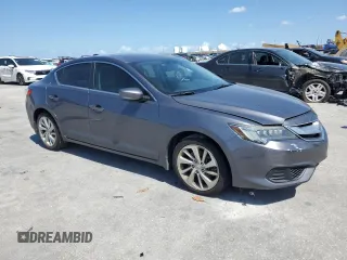 2017 Acura ILX w/Premium Pkg with VIN 19UDE2F72HA015335, listed as a Copart auction lot 54793755 with 63,474 mi miles and Salvage Title. Bid and sale history available at carsss.com. Image 4.
