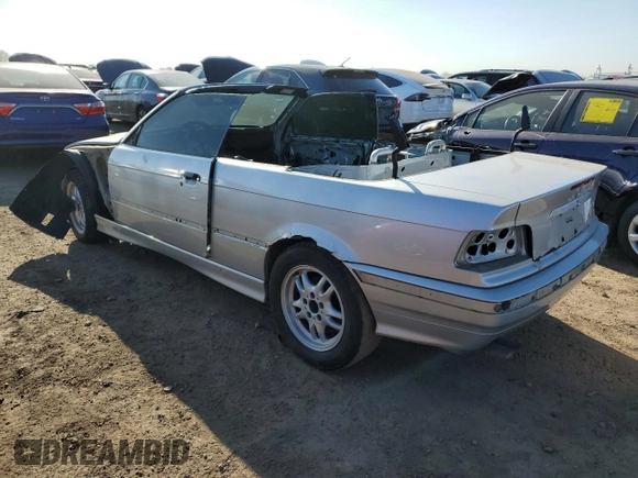 1998 BMW 3 Series 323ic with VIN WBABJ7325WEA16962, listed as a Copart auction lot 48617495 with 0 mi miles and Clean Title. Bid and sale history available at carsss.com. Image 2.