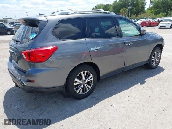 2018 Nissan Pathfinder S z VIN 5N1DR2MN5JC657803, wystawiony jako IAAI lot #42051833 z przebiegiem 192 355 mil mil oraz . Historia ofert i sprzedaży dostępna na DreamBid. Obrazek 4.