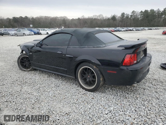 2002 Ford Mustang GT Deluxe with VIN 1FAFP45X82F161625, listed as a Copart auction lot 42037185 with 195,870 mi miles and Clean title. Bid and sale history available at DreamBid. Image 2.