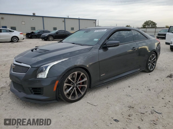 2016 Cadillac ATS-V z VIN 1G6AN1RY8G0110800, wystawiony jako Copart lot #82480034 z przebiegiem 92 913 mil mil oraz Szkody całkowita. Historia ofert i sprzedaży dostępna na DreamBid. Obrazek 1.