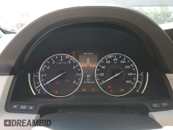 2018 Acura RLX Hybrid Sport with VIN JH4KC2F9XJC000569, listed as a Copart auction lot 76715794 with 71,522 mi miles and Salvage Title. Bid and sale history available at carsss.com. Image 9.